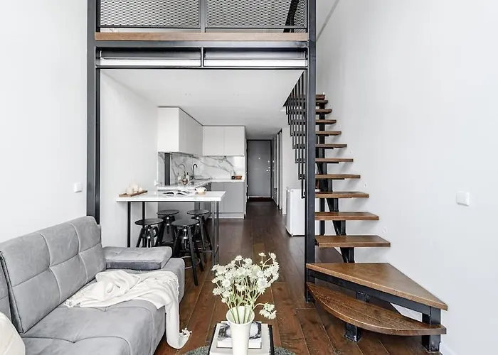 Modern Loft Walk To Center Fast Wi-fi Apartament Wilno