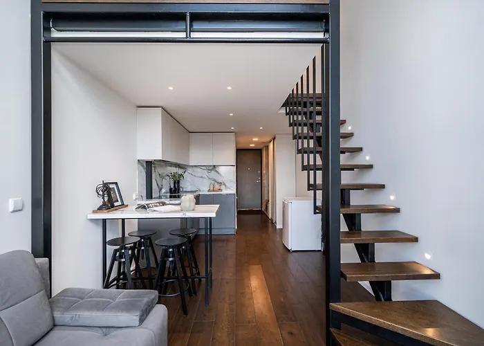 Modern Loft Walk To Center Fast Wi-fi * Wilna