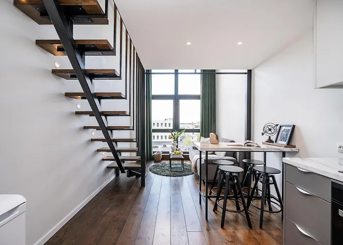 Apartment Modern Loft Walk To Center Fast Wi-fi Wilna